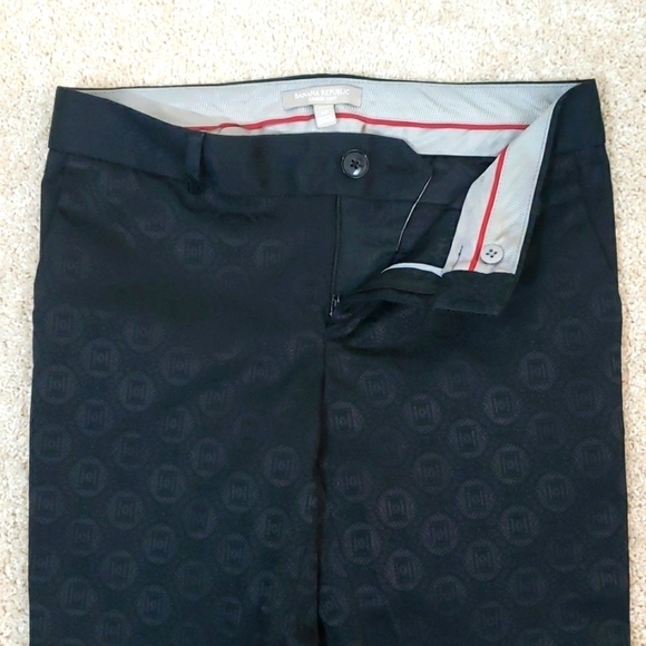 Banana Republic~Woman Size 6Petite~Black Camden Fit Pants Textured. - Picture 15 of 15